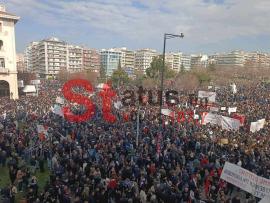 Η μεγαλύτερη συγκέντρωση στην ιστορία της Θεσσαλονίκης