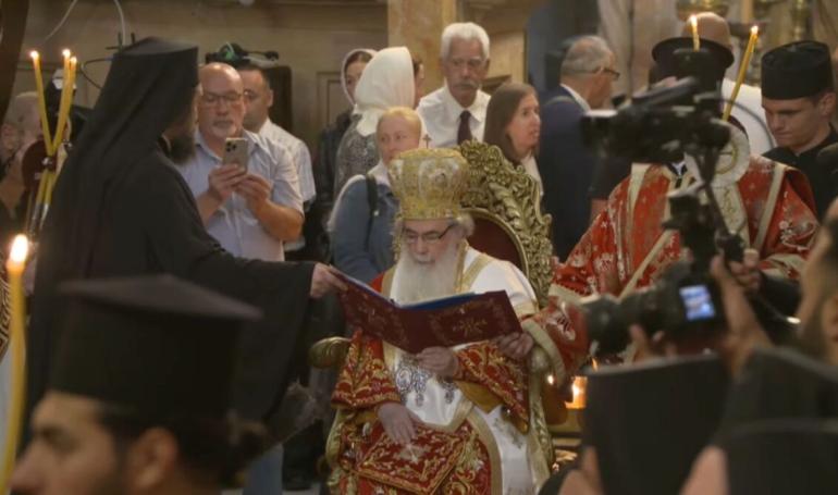 Σήμερα στον Ναό της Αναστάσεως, στα Ιεροσόλυμα, η χειροτονία του Αρχιεπισκόπου Σινά Συμεών