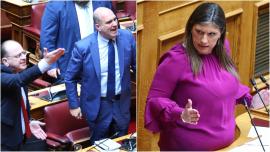 ΒΙΝΤΕΟ-Άγριο επεισόδιο στη Βουλή με ύβρεις της Κωνσταντοπούλου - Διεκόπη η συνεδρίαση, «βρίσκονται παιδιά στα θεωρεία» της είπαν