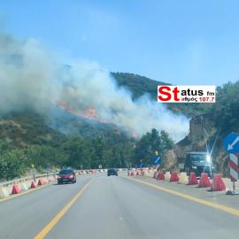 Θεσσαλονίκη: Ήχησε το 112 για την πυρκαγιά στο Φίλυρο - «Παραμείνετε σε ετοιμότητα» (ΒΙΝΤΕΟ)