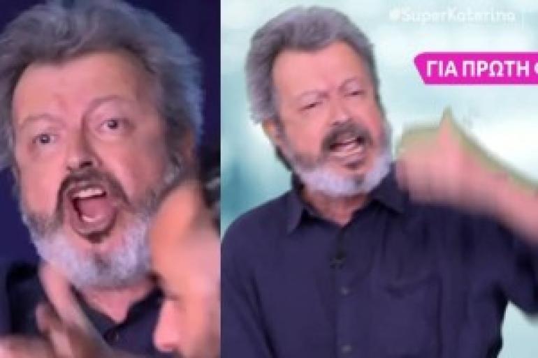 ΒΙΝΤΕΟ-Έξαλλος ο Πέτρος Τατσόπουλος στην εκπομπή της Καινούριου: «Δεν μπορούμε να λέμε όποια μ@@@@@α θέλουμε»