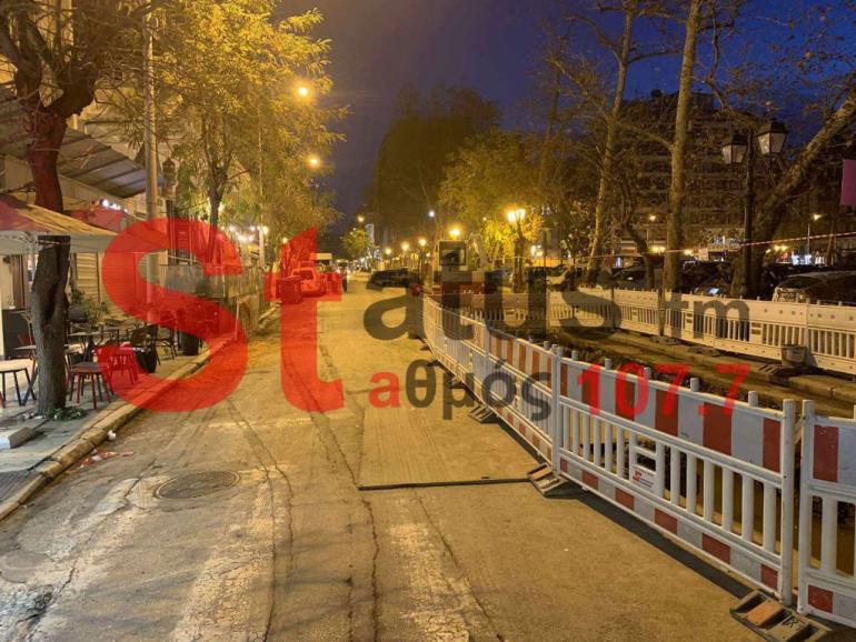 Θεσσαλονίκη: Κλειστό τμήμα της Ίωνος Δραγούμη λόγω εργασιών αντικατάστασης αγωγού αποχέτευσης - Πότε ολοκληρώνονται