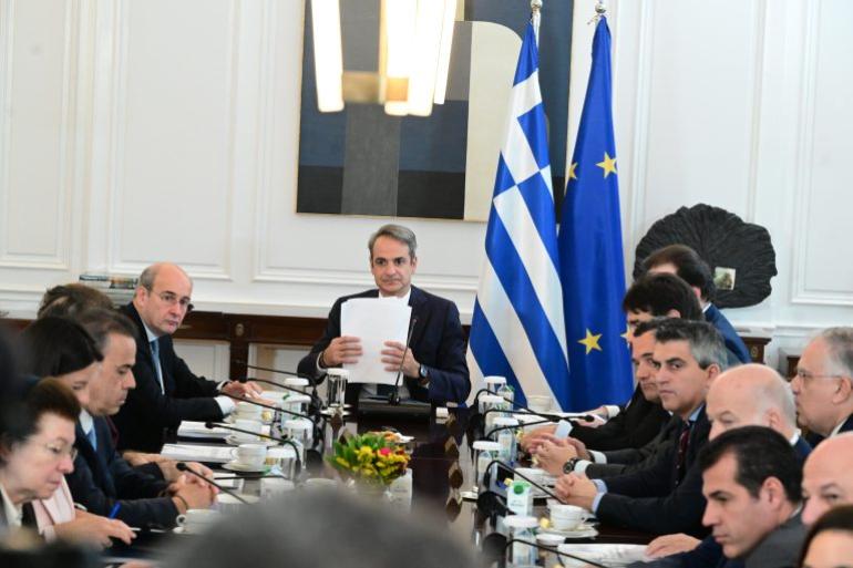 Συνεδρίαση του Υπουργικού Συμβουλίου σήμερα υπό τον Κυριάκο Μητσοτάκη